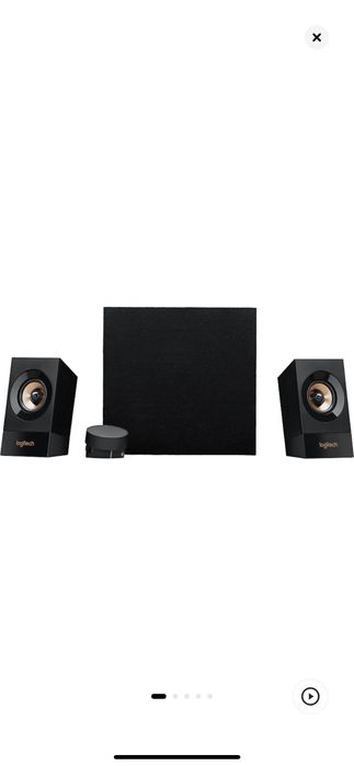 Boxe Logitech 2+ tun bass