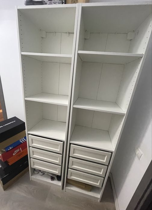 Vând Coloană IKEA PLATSA 50x35x200 cm, Sertare soft-close