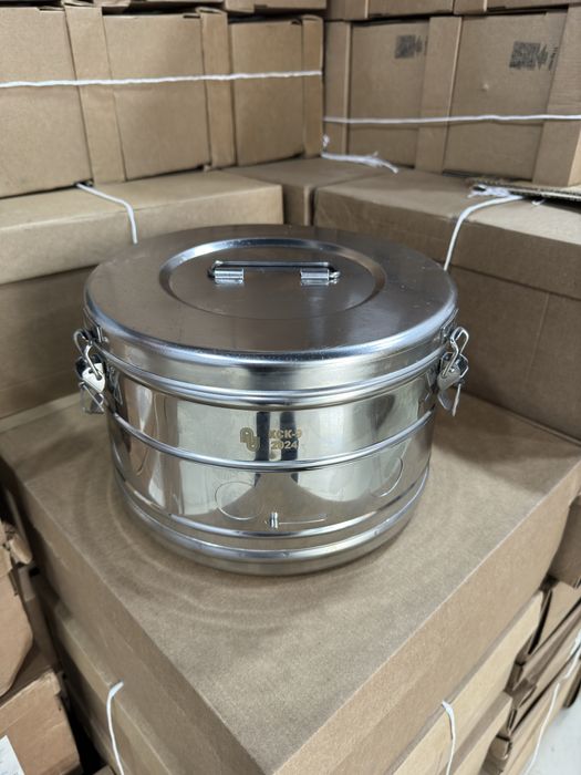 Коробка стерилизационная круглая БИКС КСК-18