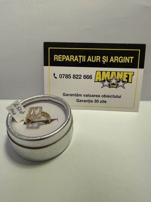 Inel Louis Vuitton cu pietricele (vl) star amanet