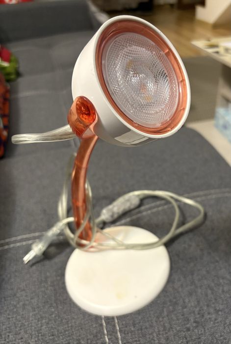 Lampa Philips birou din plastic roz sau albastra