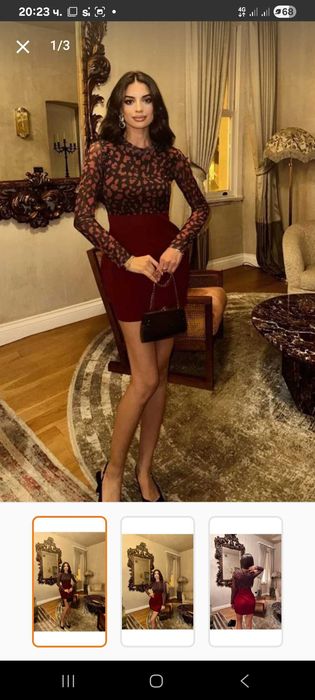 Рокля и блуза размери S. Нови