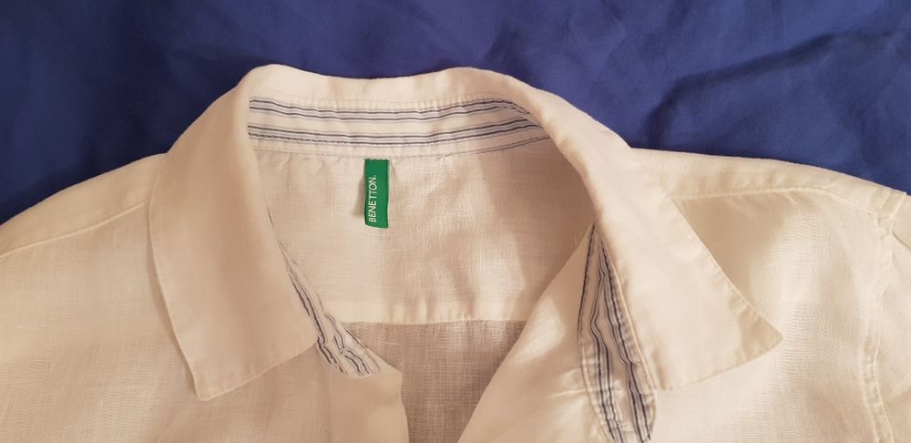 Маркови ризи от лен и памук - BENETTON, Piere Cardin, Zara, H&M