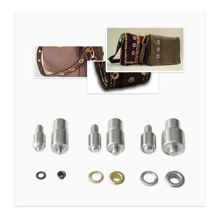 Матрици за капси за комбинирана машина от 3,3x7мм до 13х25мм