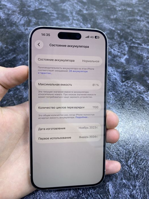 Apple Iphone 15 Pro 256 белый