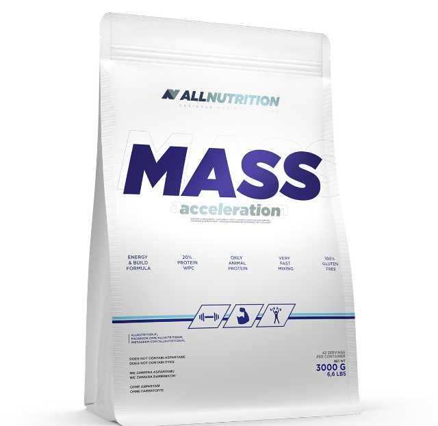 Гейнер 3 kg-ALLNUTRITION Mass Acceleration (GAINER)