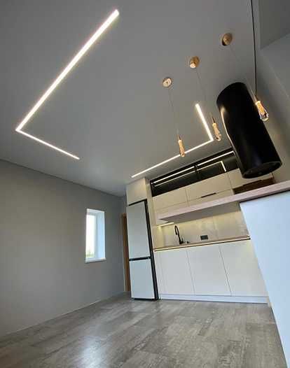 Натяжные потолки любой сложности