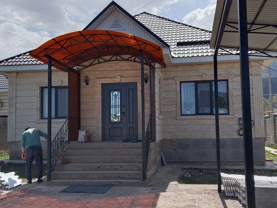 Фасад житкий травертин