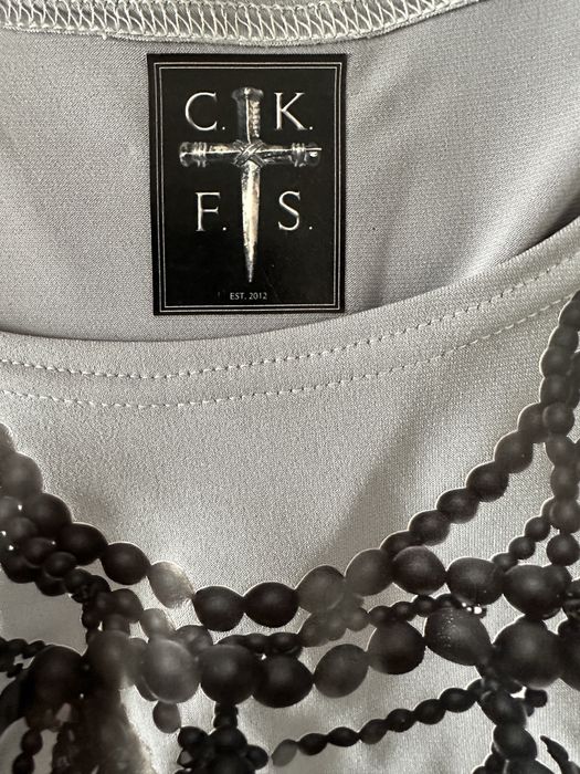 Комплект разтегателни блуза и пола CK Fashion S/ С размер