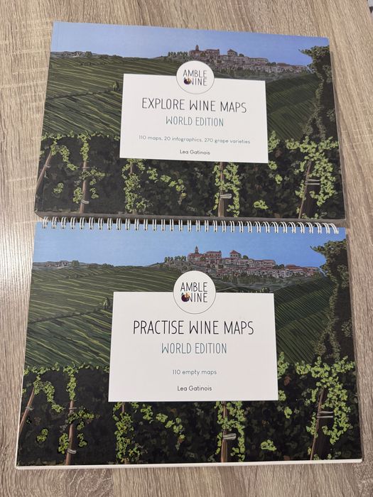 Wset  studiu - Amble Wine : Explore wine maps si Practice wine maps