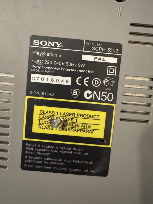 Consola playstation 1