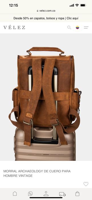 Кожаный рюкзак экслюзив