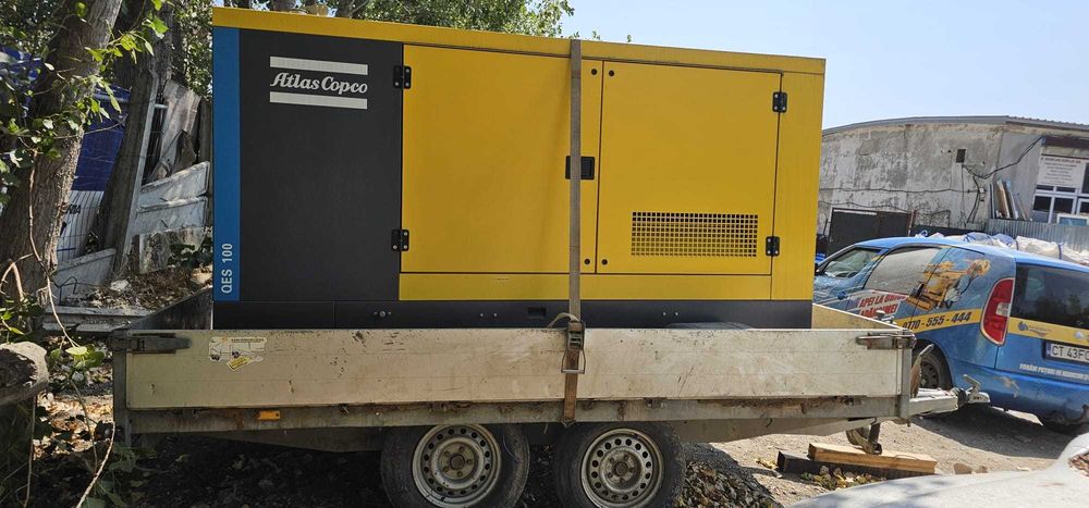 Închiriere Generatoare de la 7,5kw la 100kw & Motocompresoare-pe remorci
