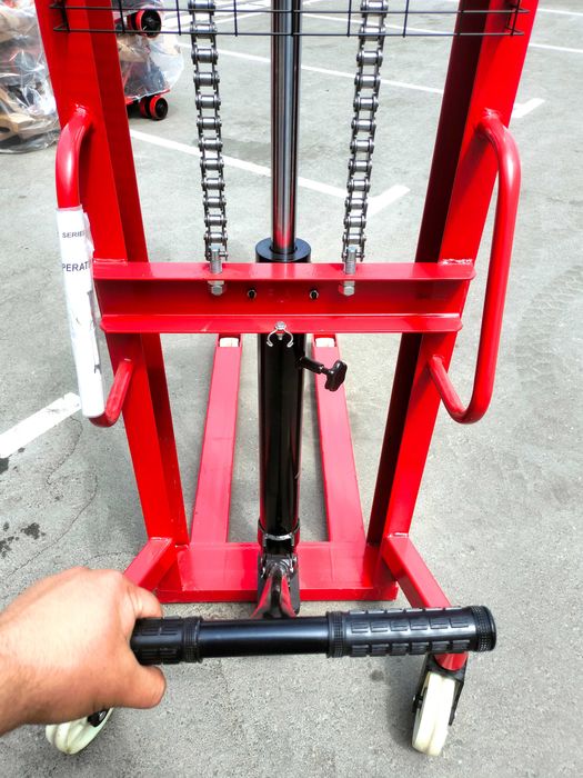 Штабелер Munulli VS2016 ручная кара рохля транспалет 2т 160см