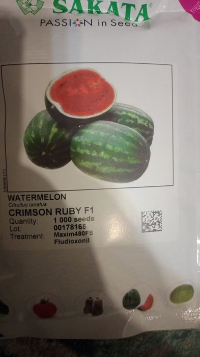 Продаем семена арбузов дыни