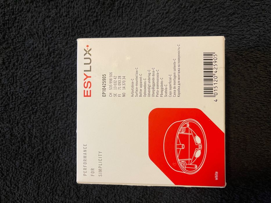 Am 10 bucăți senzori de prezență 360 esylux