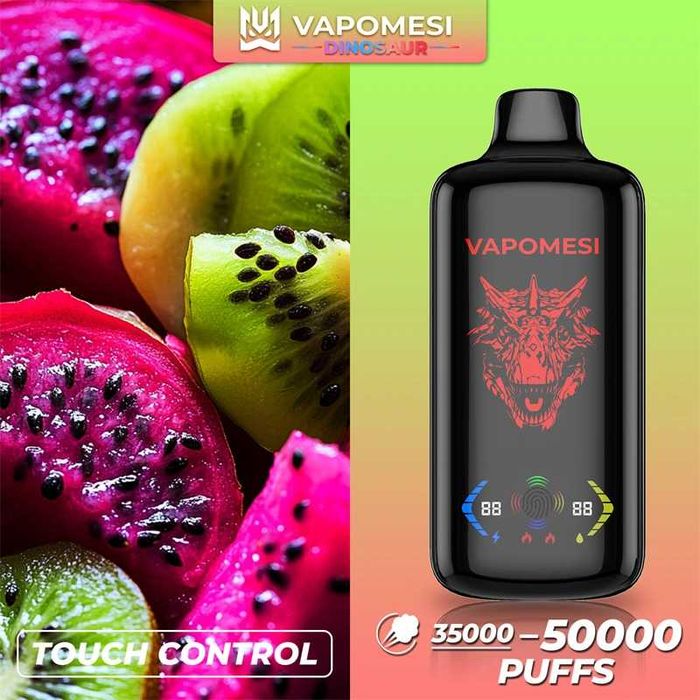 Vapomesi Vape Premium 50.000 Puff Touch Full led Display AIRFLOW