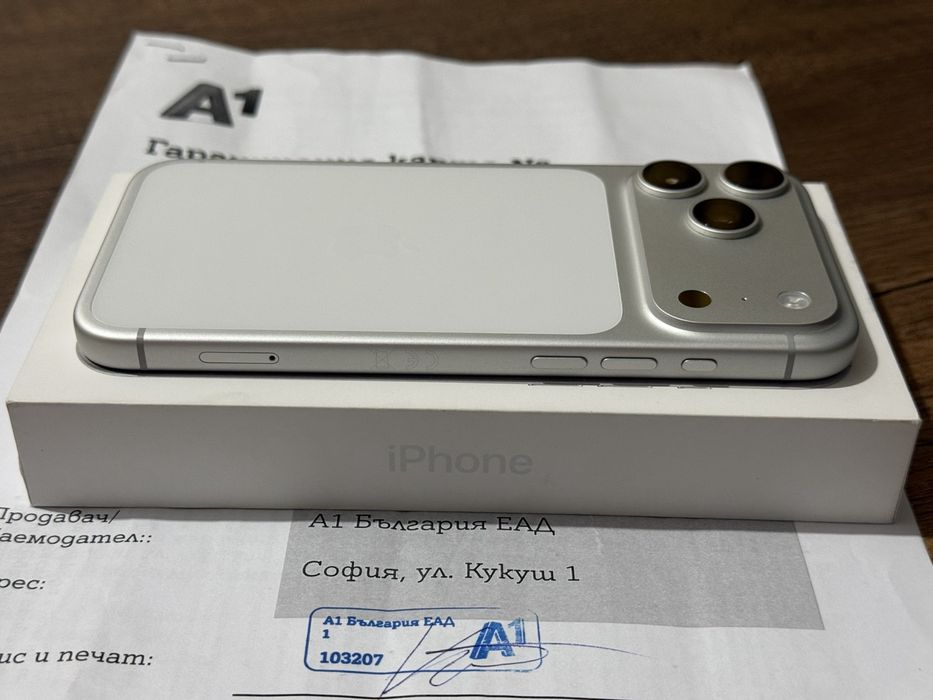 iPhone 17 Pro Max гаранция А1