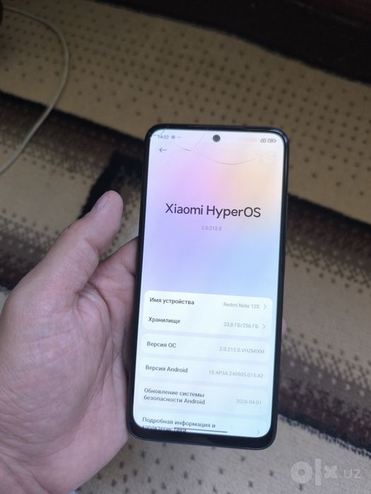 Продаётся redmi note 12s 256 gb память