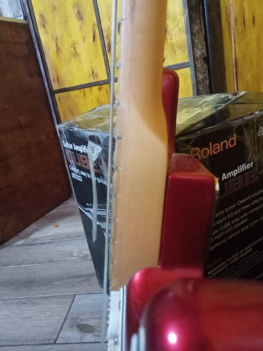 Электрогитара страт скваер с комбиком