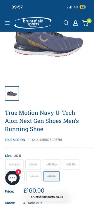 True Motion UTech Next Gen-adidasi alergare