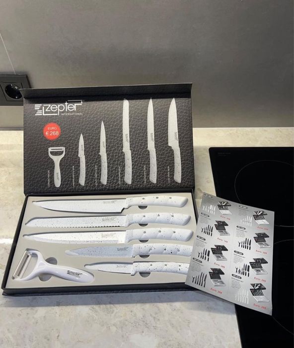 комплект кухонных ножей