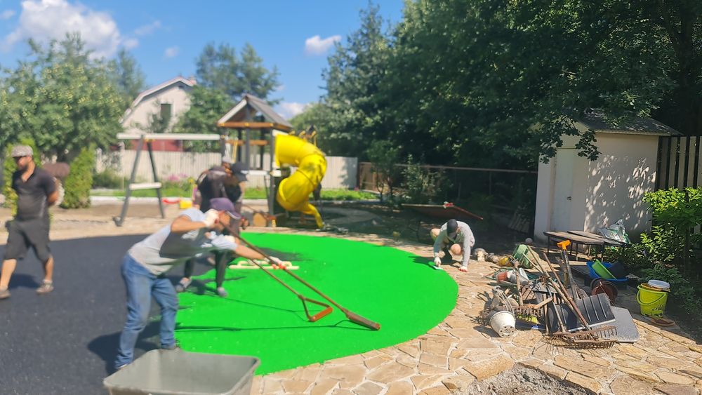 Резиновие покритие