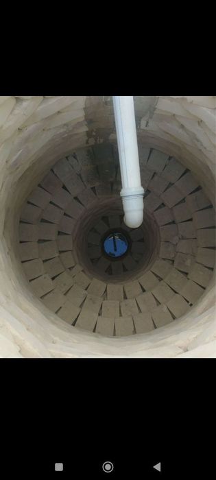 Куза шаклидаги колодецлар казамиз ва гишт Билан  териб берамиз сифатли