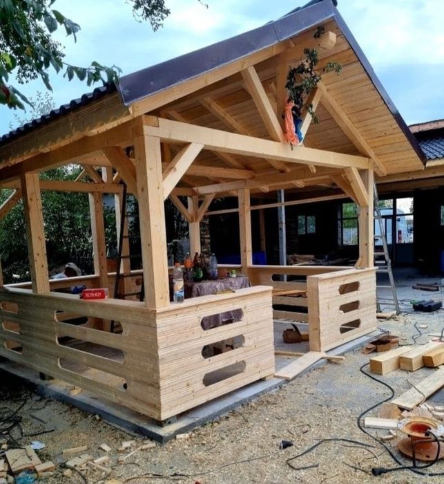 Vand foisoare de gradina pergole terase 3x6