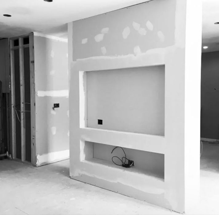 Гипсокартон, любые виды работ