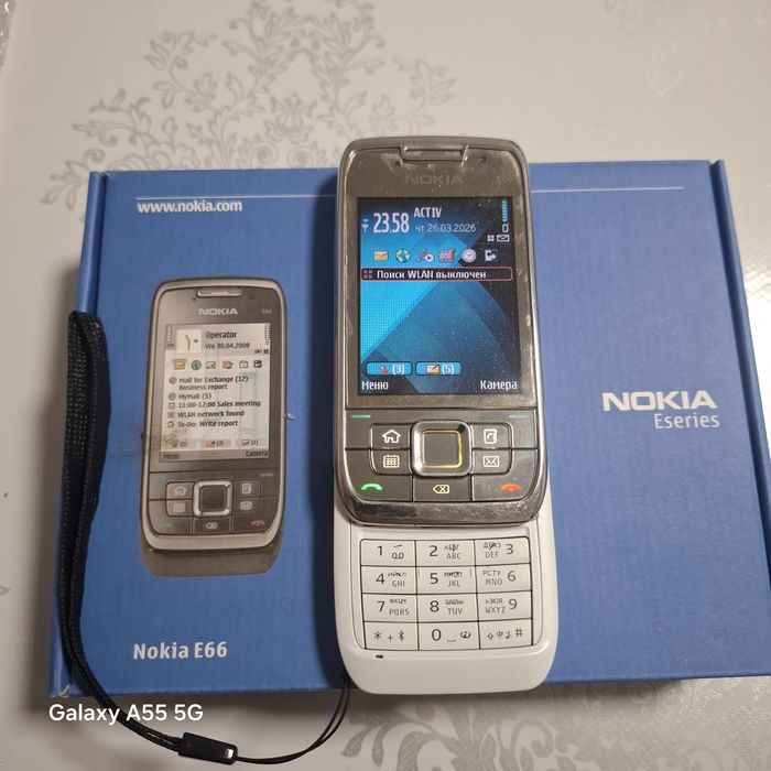 Нокиа е66 как новый.