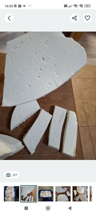 Branza de capra 40 lei/kg