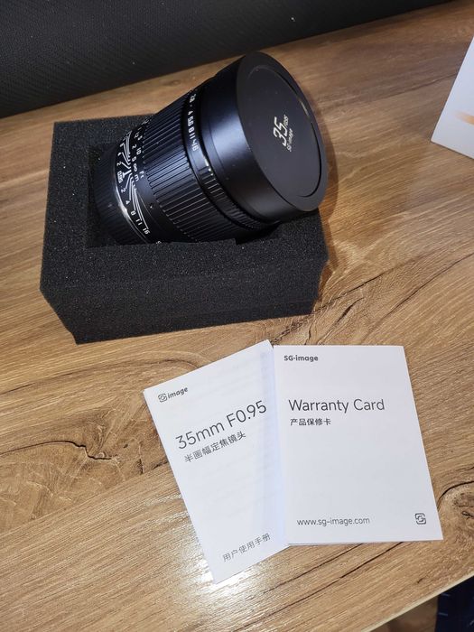 Объектив 35mm f0.95 M4/3-mount для камер Lumix/Olympus/Leica/Panasonic