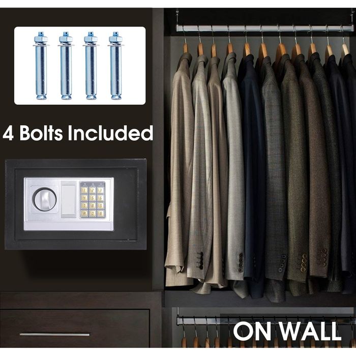 8.5 L 31×20×20 см Оптом ва дона сифатли завод сейф. Доставка бор.