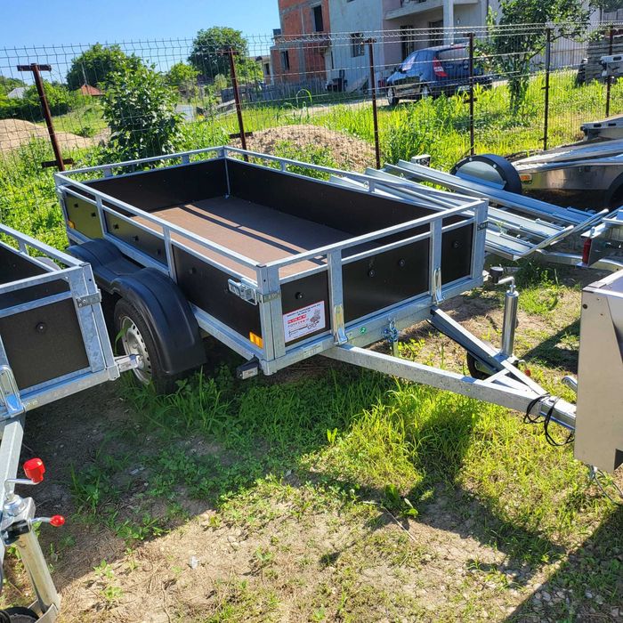 OFERTA! Remorci si platforme auto noi, PRETURI de importator!!!