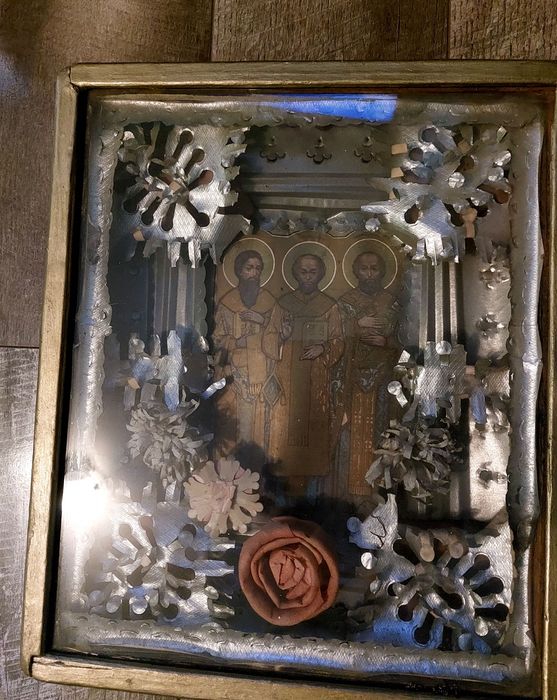 Icoana veche de peste 120 ani