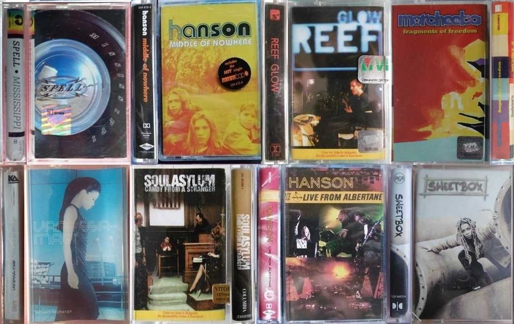 # 5 - Лицензни и оригинални аудио касети - разнообразна музика.
