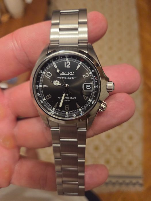 Мъжки часовник SEIKO Prospex Alpinist in ‘Summit Black’ SPB505J1