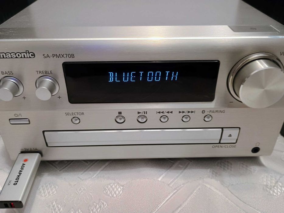 ПРОМОЦИЯ! Запазена, работеща аудио система Panasonic SA-PMX70B.
