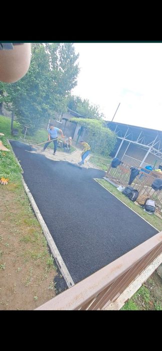 Укладка асфальта