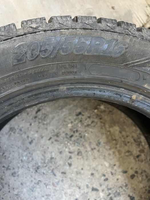 Продам резину зима катался сезон