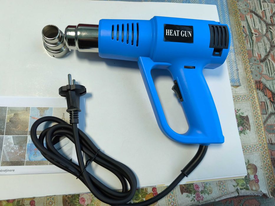Pistol de aer cald 2000 W cu reglare temperatura
