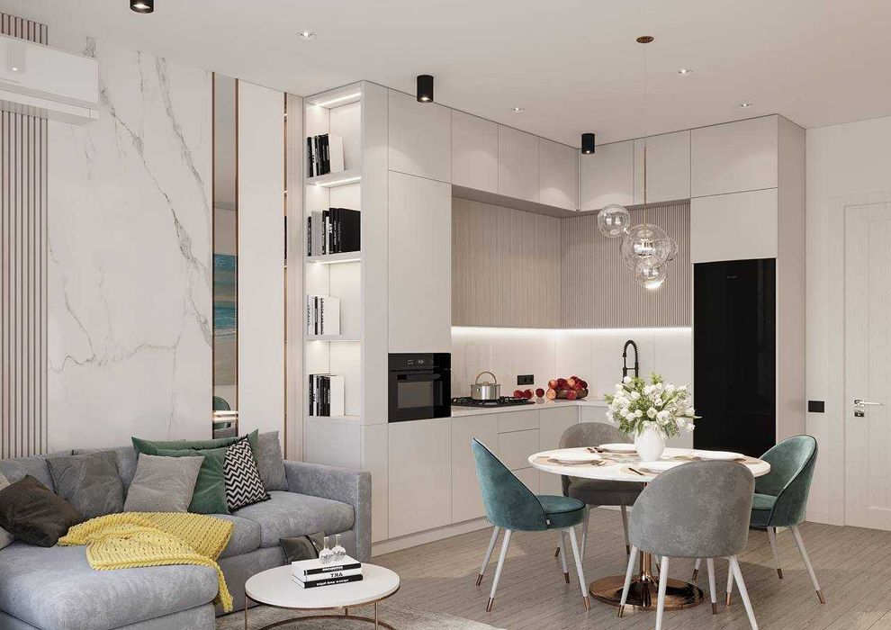 NRG Айбек  2/10/12 56м2 ЛЮКС квартира!