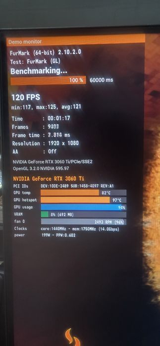 Продам Gigabite  RTX3060ti