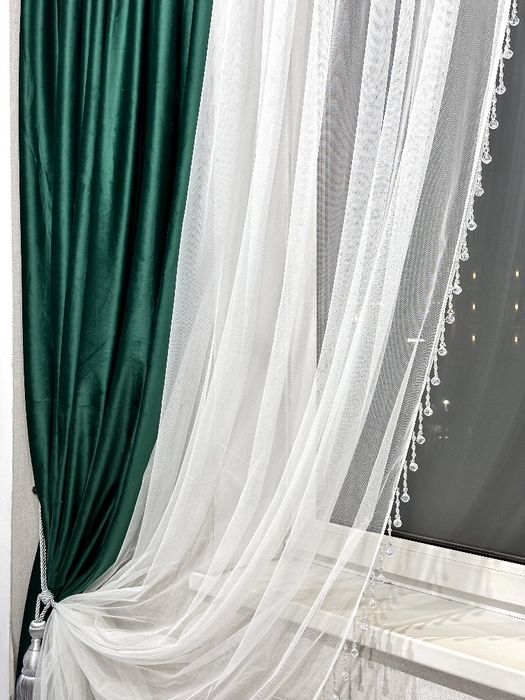 Бархатные шторы и тюли