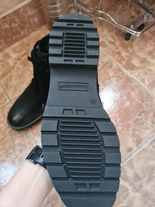 Gheata piele salamander dama