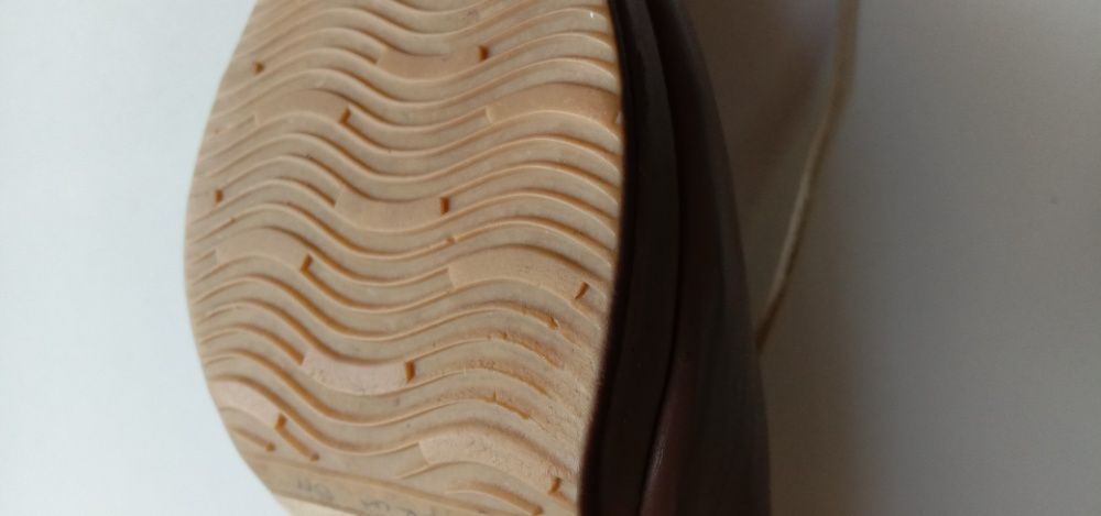 Коричневые ботильоны