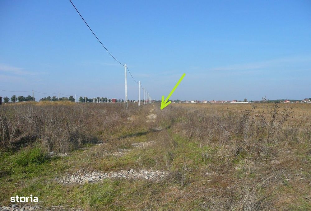 Parcela teren intravilan 500 mp cu Puz si curent in Gepiu