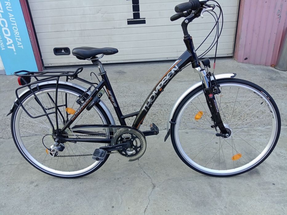 Vând bicicleta Thompson din aluminiu pentru damă