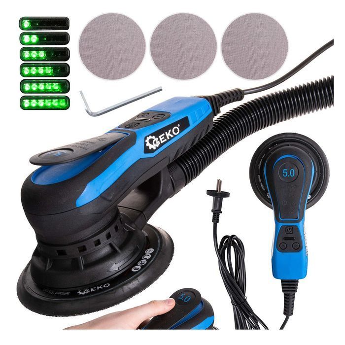 Slefuitor orbital cu excentric 150mm 350w geko